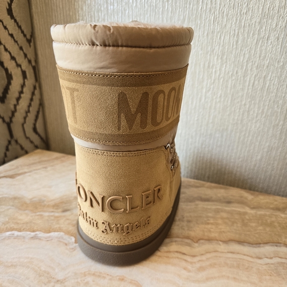 Moncler x Moon Boot Palm Angels Snow Boot 8 Moncler Palm Angels Tan Snow… - Picture 17 of 17